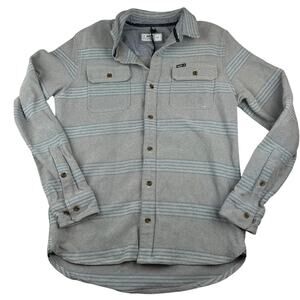Jetty Draw Your Own Line Flannel Shirt Medium